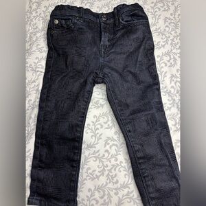 Baby boy Seven7 Black Textured Jeans 18m